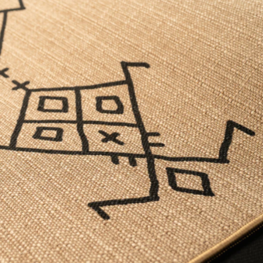 Ukiyo Jute Rug (Yoga Mat) - " Berber Yogi"