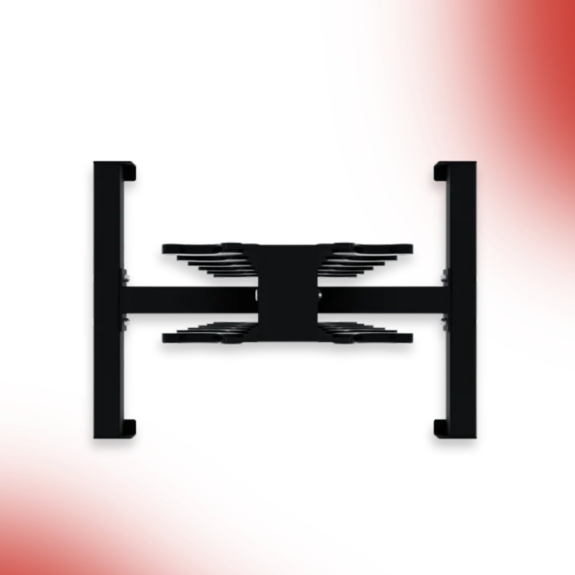 Level Fitness New Vertical 6 Pair Dumbbell Rack