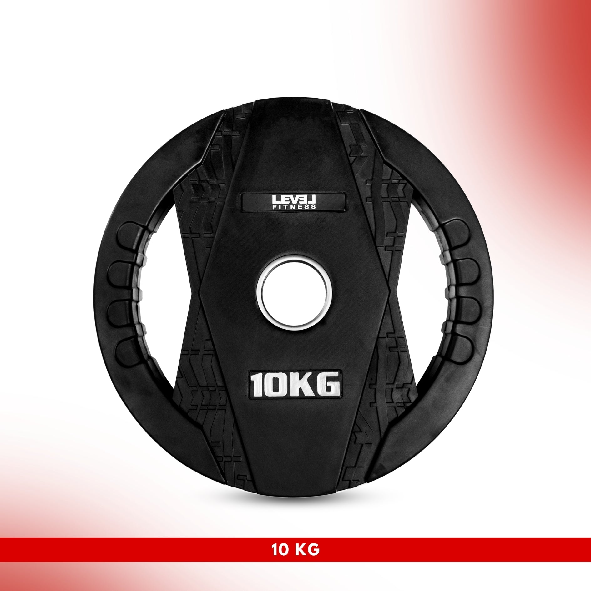 Level Fitness Dual Grip Plate - 2.5 Kg to 20 Kg | Sold as Piece 10KG