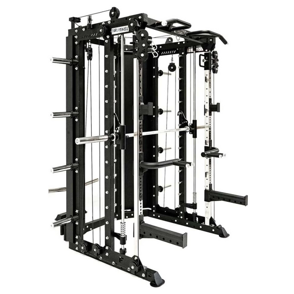 1441 Fitness 41FG10 All-In-One Functional Trainer – Smith, Cable Crossover & Pulley Station