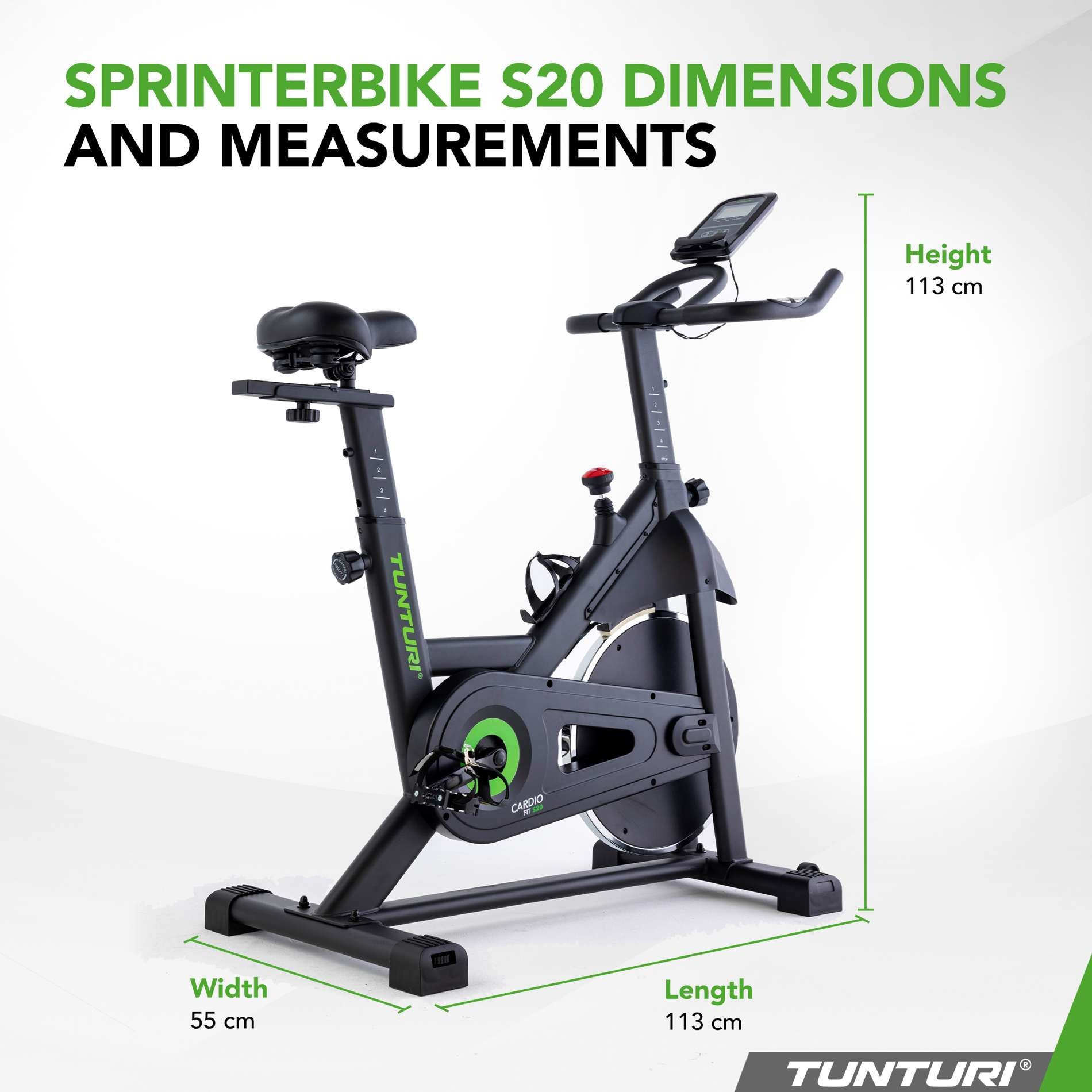 Tunturi Cardio Fit S20 Sprinter Bike