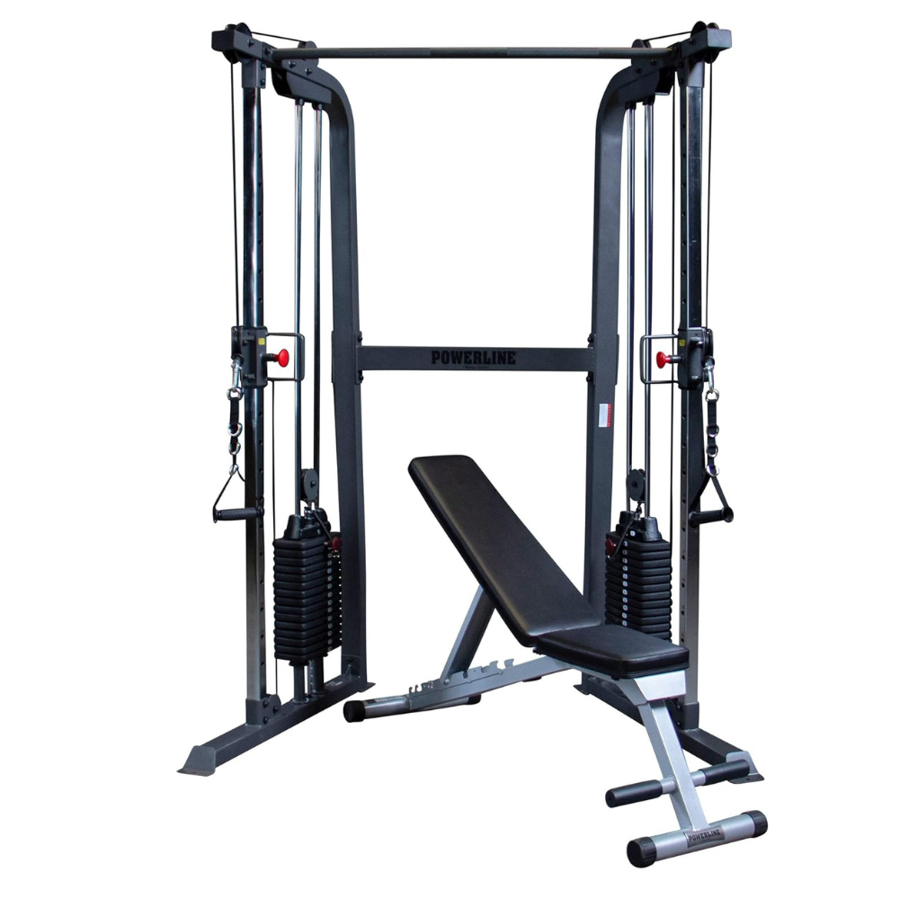 Body Solid PFT100 Powerline Functional Trainer with Dual Weight Stacks