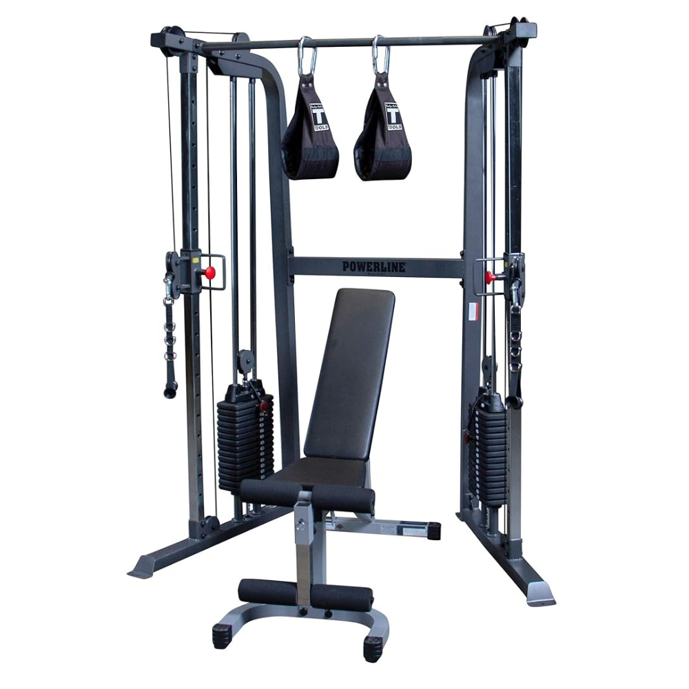Body Solid PFT100 Powerline Functional Trainer with Dual Weight Stacks
