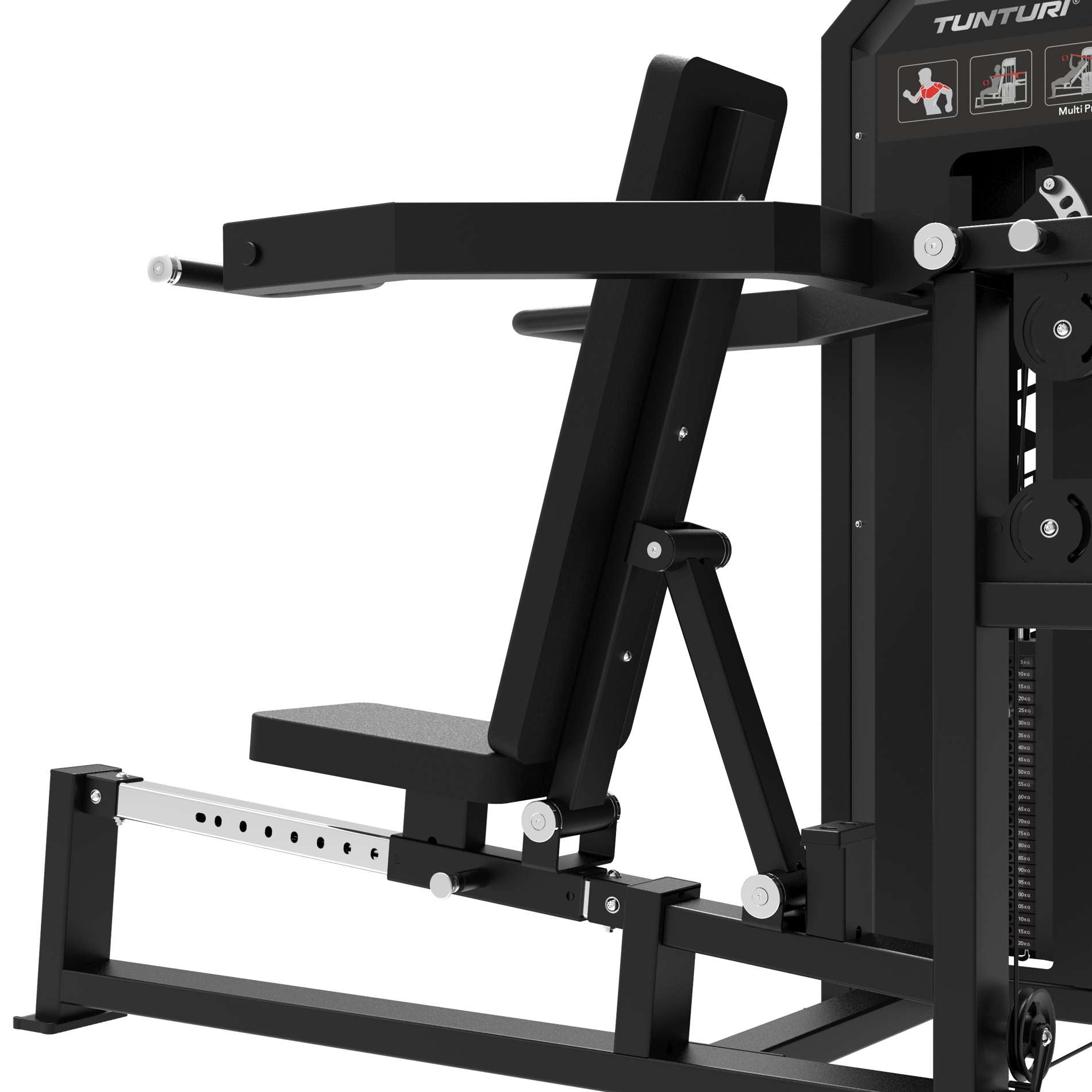 Tunturi Platinum Multi Press Strength Station - Selectorized - V-Series