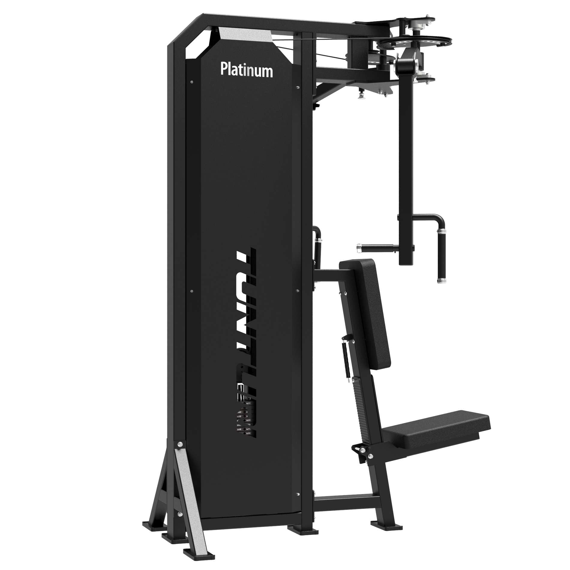 Tunturi Platinum Dual Pec Fly/Rear Delt Strength Station - Selectorized - V-Series