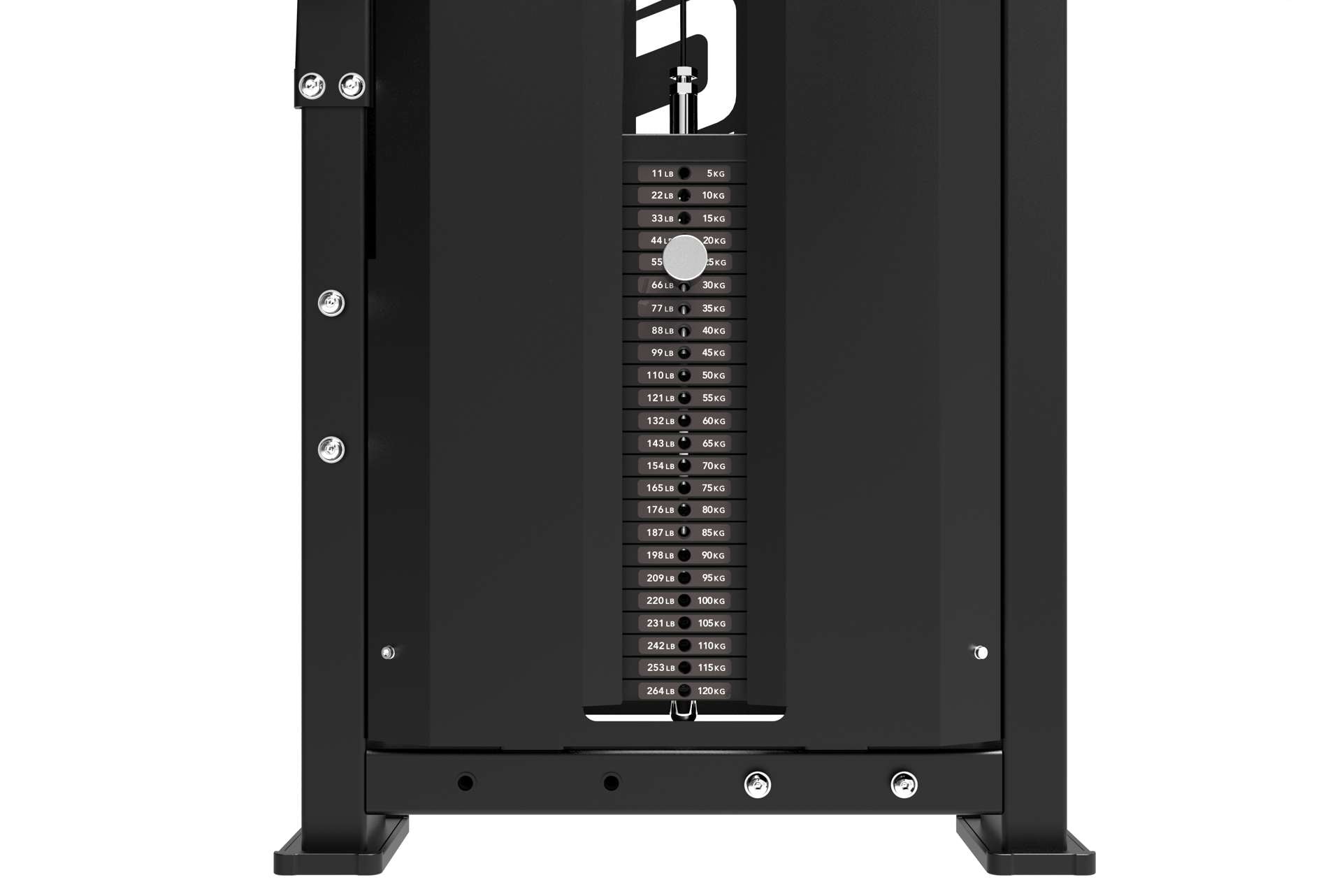 Tunturi Platinum Dual Pec Fly/Rear Delt Strength Station - Selectorized - V-Series