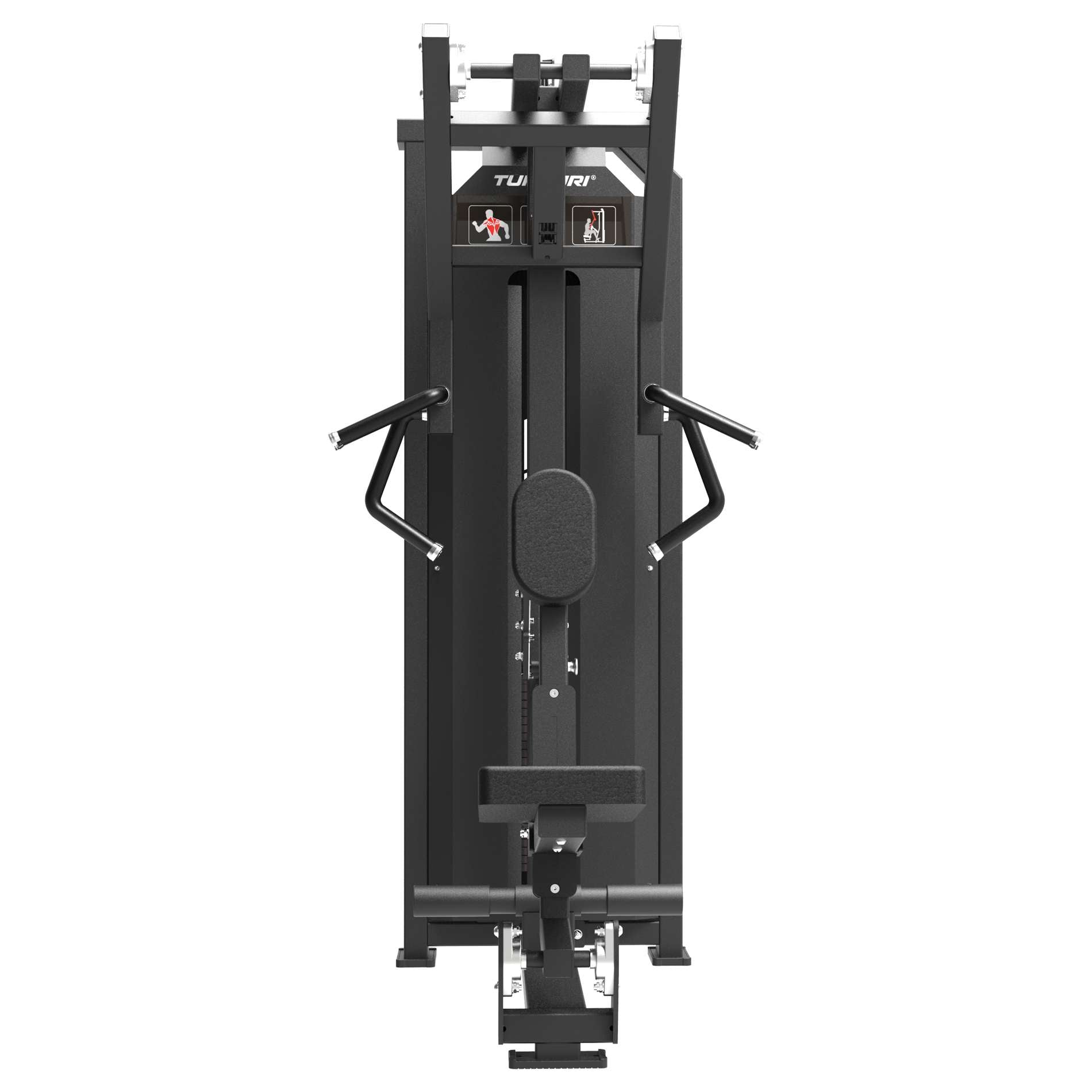 Tunturi Platinum Seated Row Strength Station - Selectorized - V-Series