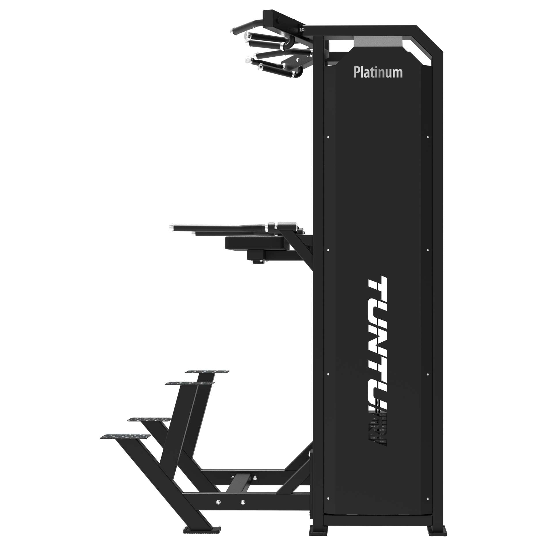 Tunturi Platinum - Dual Assisted Chin Up/Dip - Selectorized - V-series