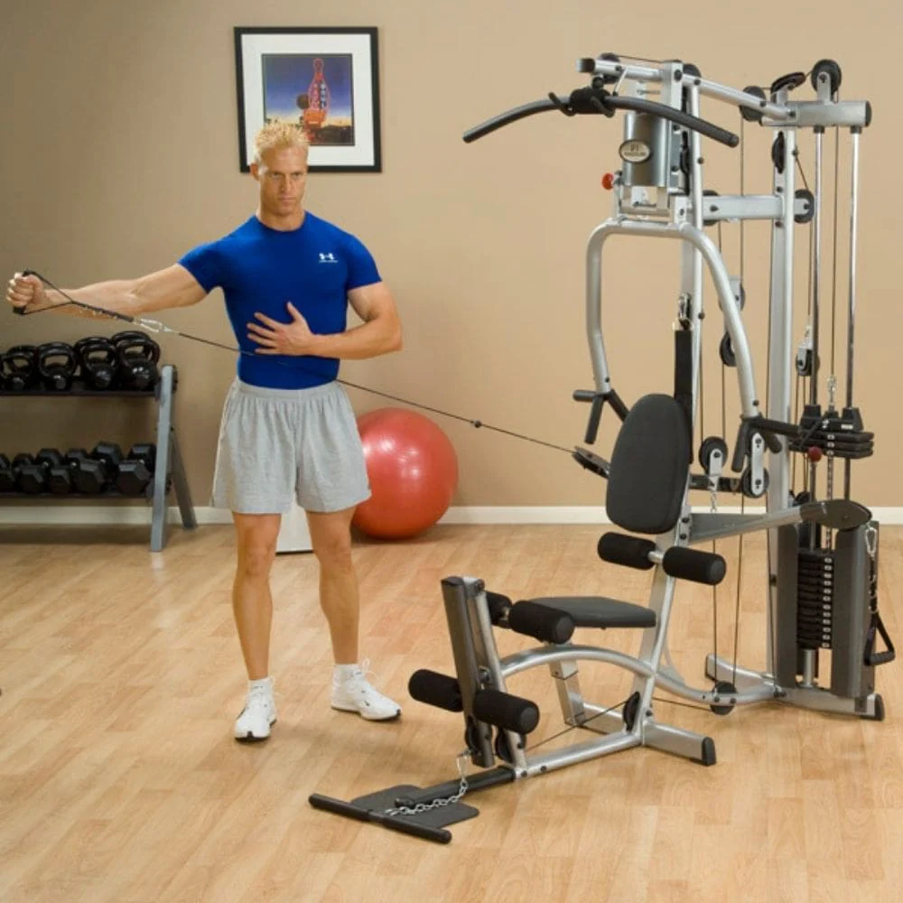 Ta Sport, Powerline By Body-Solid (P2X) Multi-Station Functional Trainer, Silver