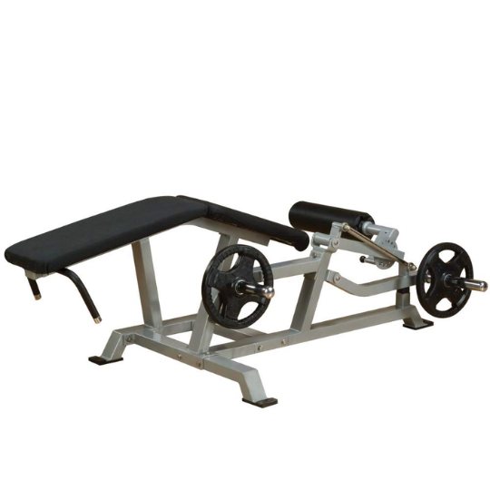 Body Solid LVLC Leverage Leg Curl Machine – Hamstring Isolation Trainer