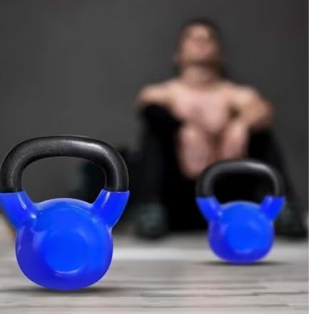 Rubber Kettlebell DB2175 16kg Blue