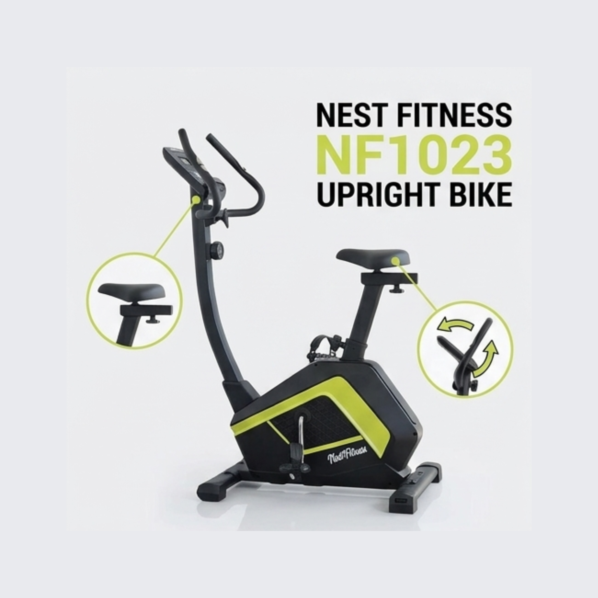 Nest Fitness NF1023 Upright Exercise Bike
