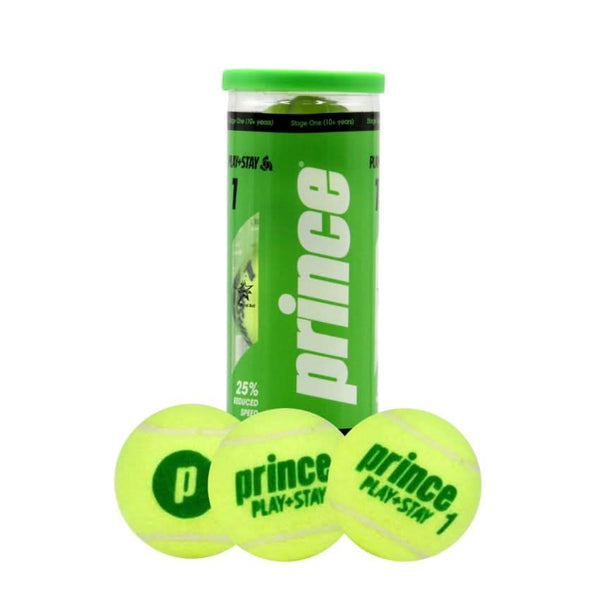 Prince Play & Stay Tennis Balls – Stages 1, 2 & 3