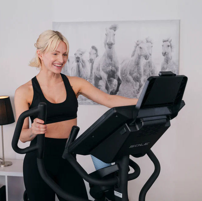 Sole Fitness E35 Elliptical Trainer, New Model (Touch Screen with WiFi)