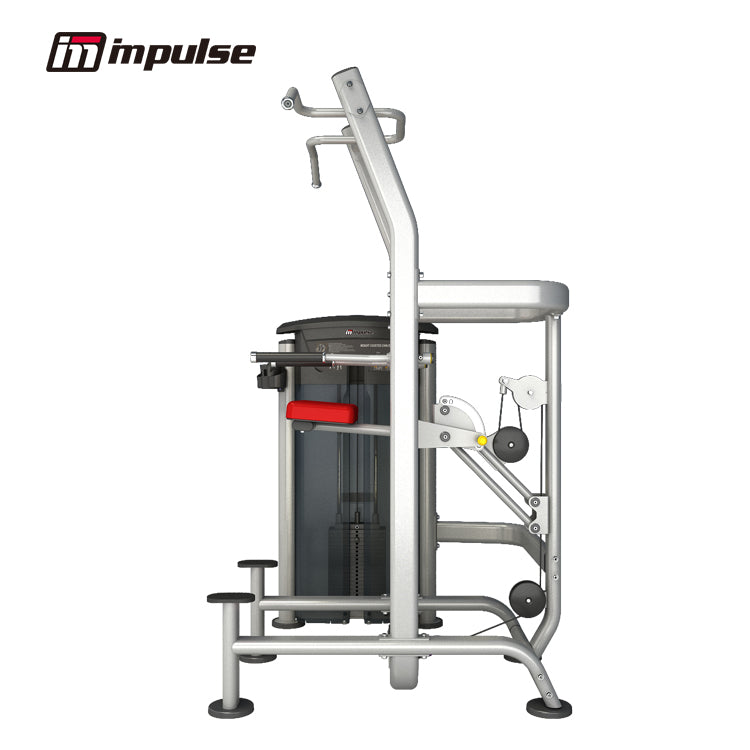 Impulse Fitness Assisted Chin Dip Combo Machine IT9520 – Silver & Black | Pull-Up & Dip Trainer