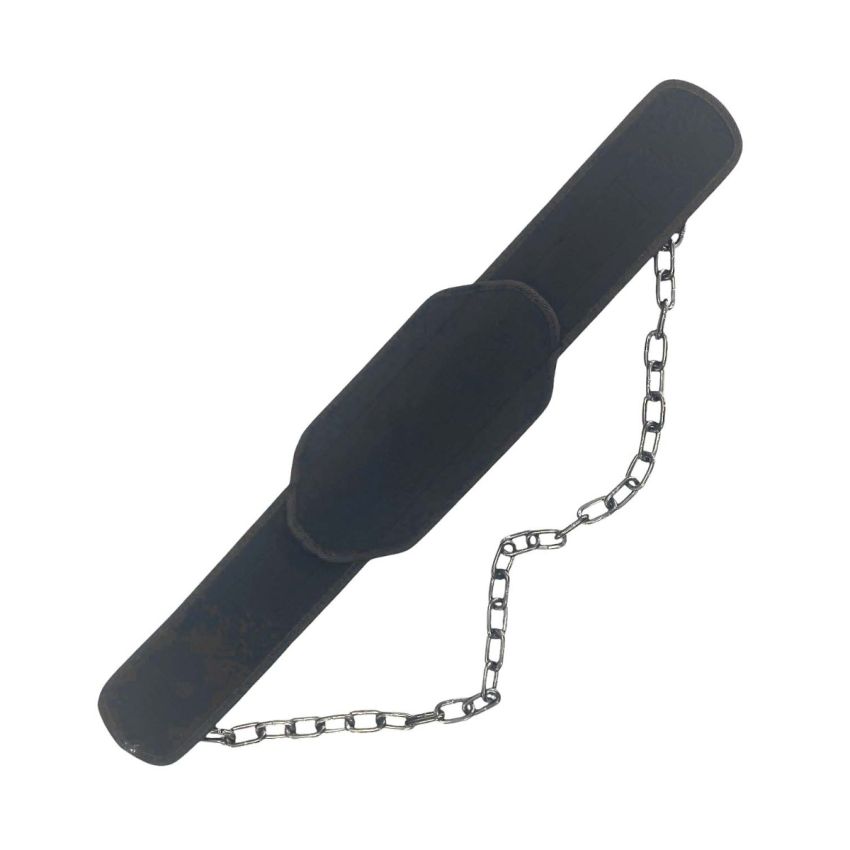 MDBUDDY Pro Dip Belt with Chain, MD5154, Black