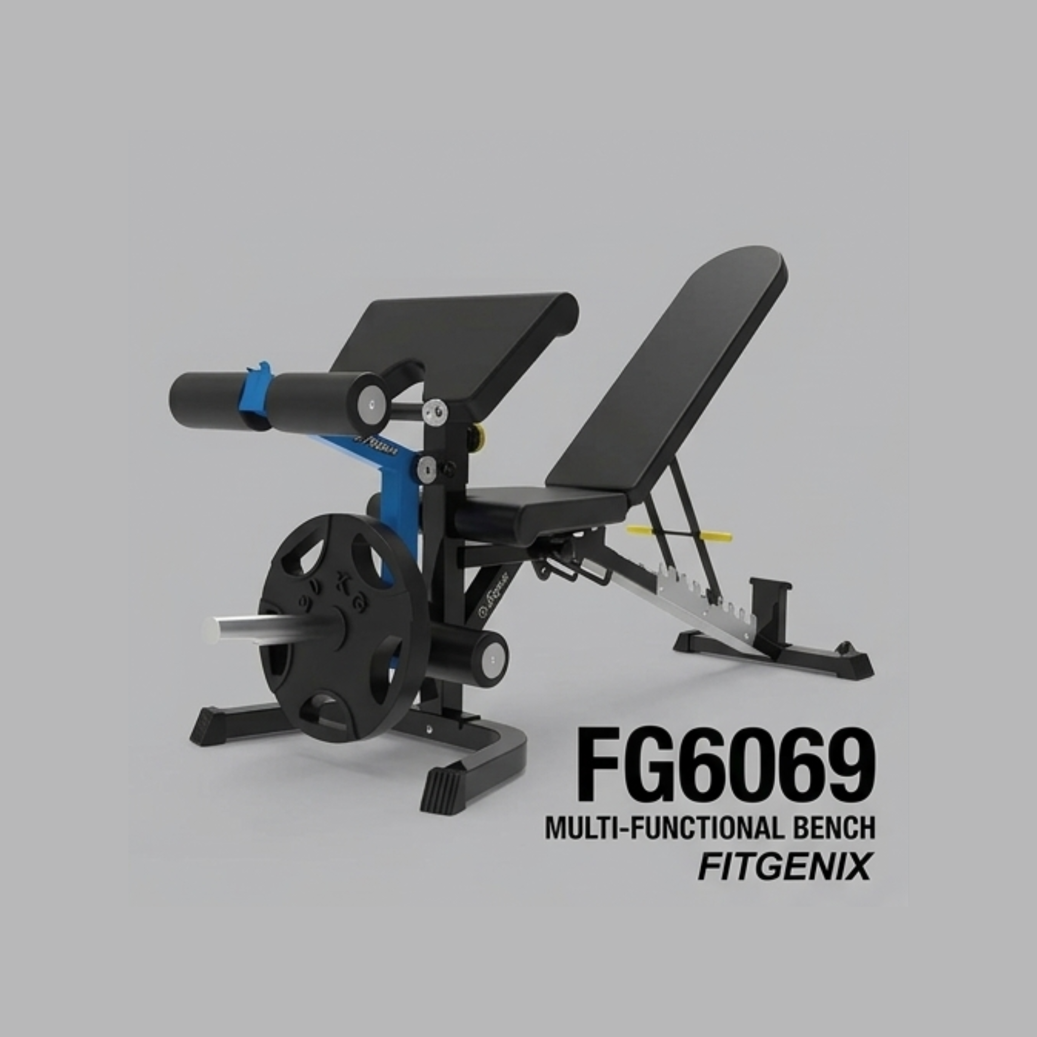 Fitgenix FG6069 Multi-Functional Bench | Adjustable Weight Bench