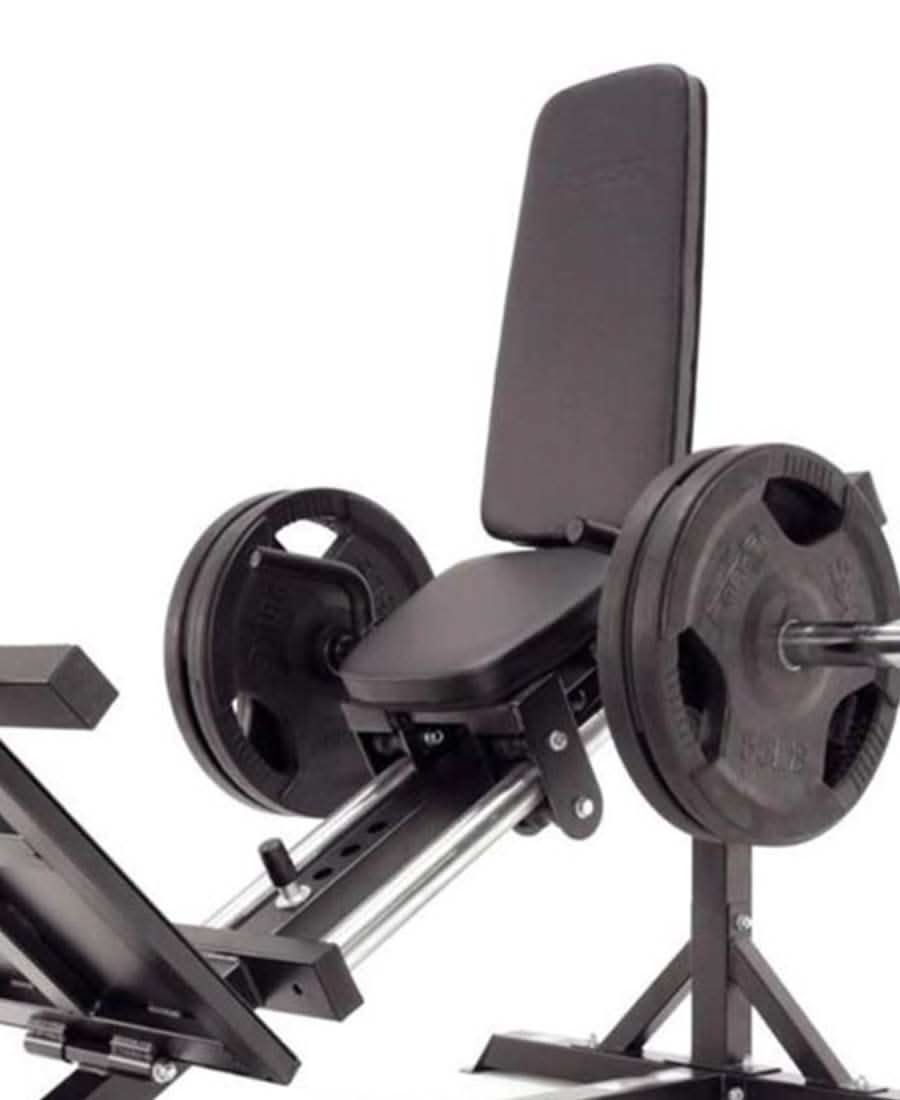 Seated Calf Raise Machine-Compact Standing Leg Press 