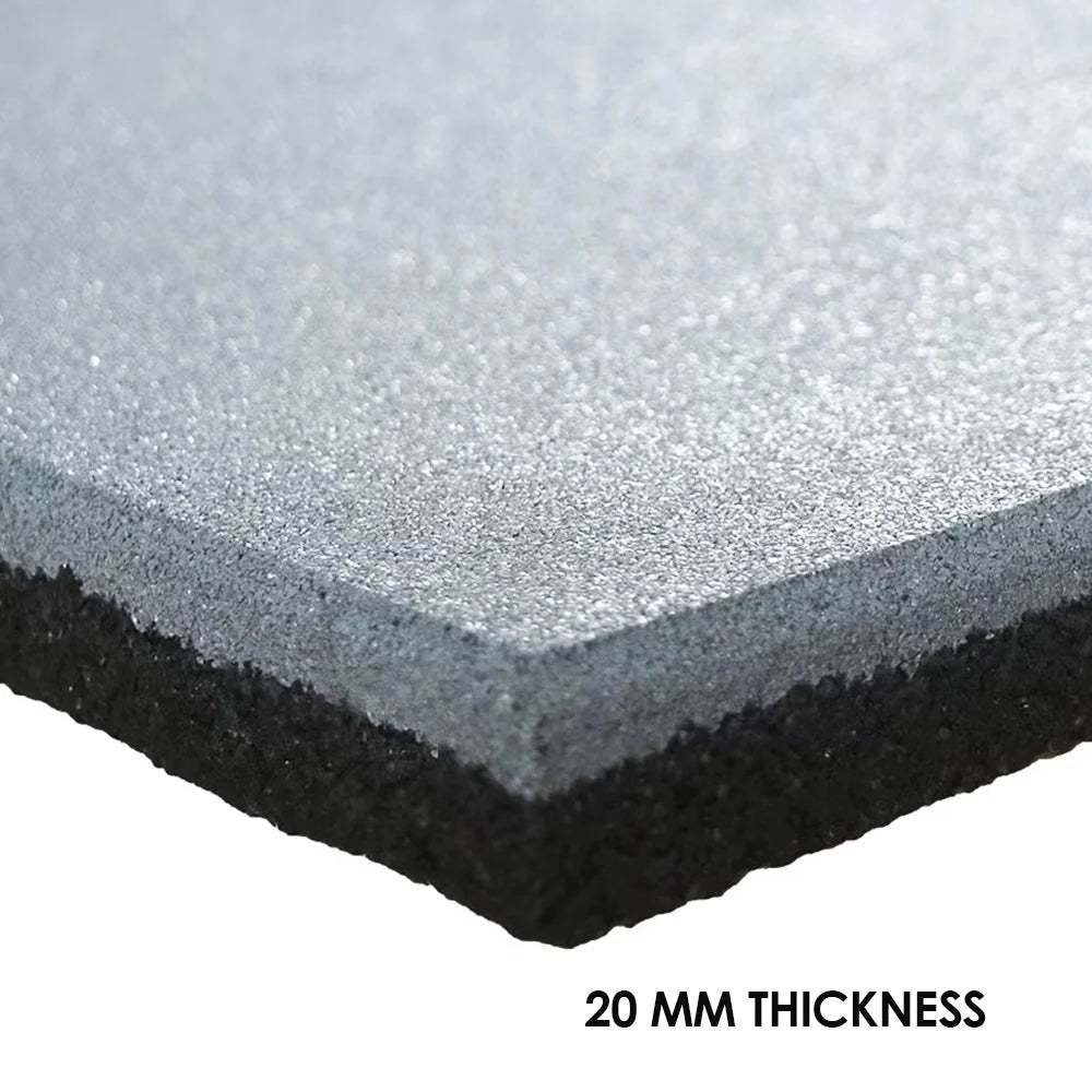 1441 Fitness Heavy-Duty Gym Tile 100 x 100 (cm) - 20 mm Grey
