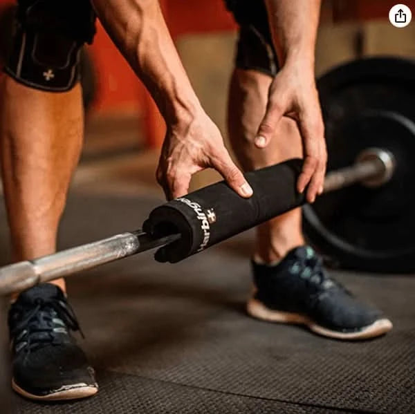 Harbinger 14" Bar Pad | Padded Barbell Support for Squats & Hip Thrusts
