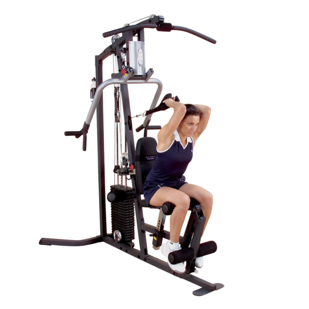 Body Solid G3S Home Gym With 160 Lb Stack, Grey/Black, Exm1700S
