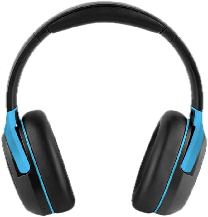 H2O RIPT ULTRA Performance Sport Headphones - 100% Sweatproof with Active Noise Cancellation, 50H Battery, Interchangeable Washable Cushions, Bluetooth, Mic, and Travel Case