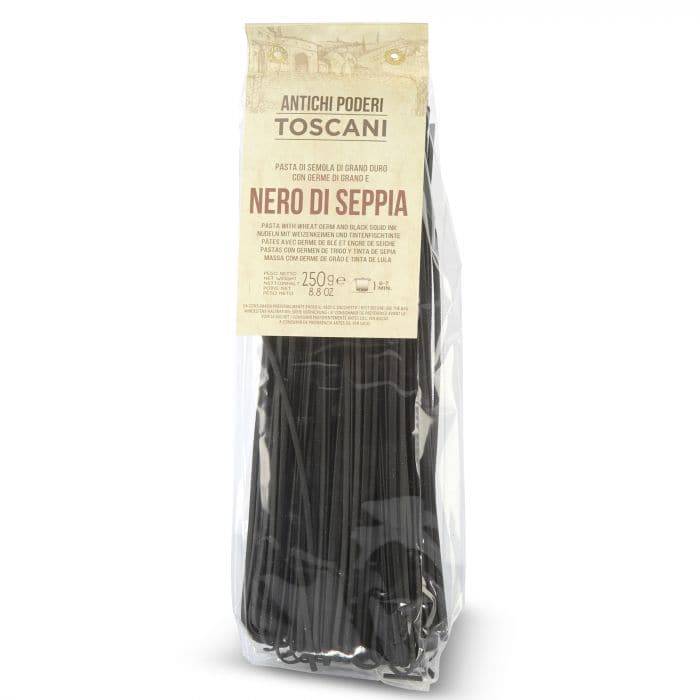 Antichi Poderi Toscani, Pasta, Black Squid Ink, Linguine, 250 gr