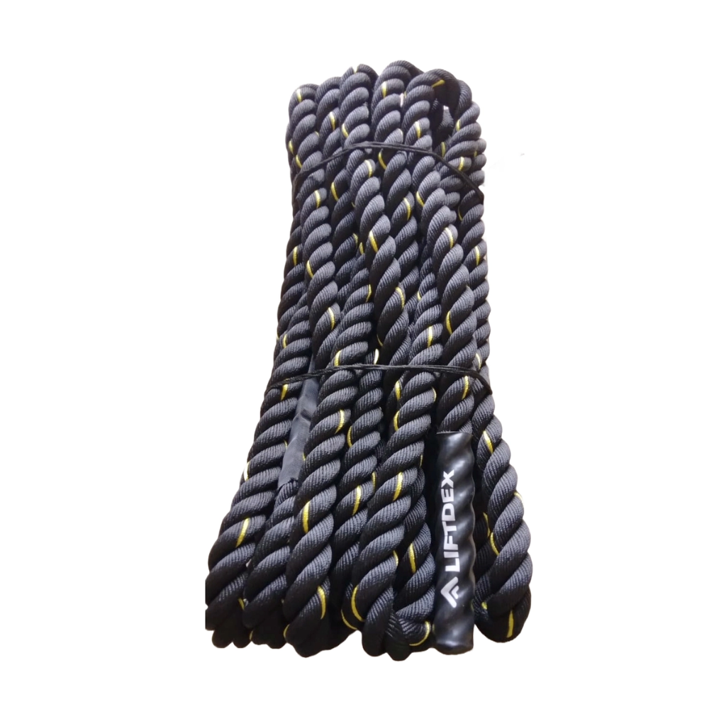 Liftdex Battle Rope 12M: Build Power & Explosiveness | Hiit | Functional Training