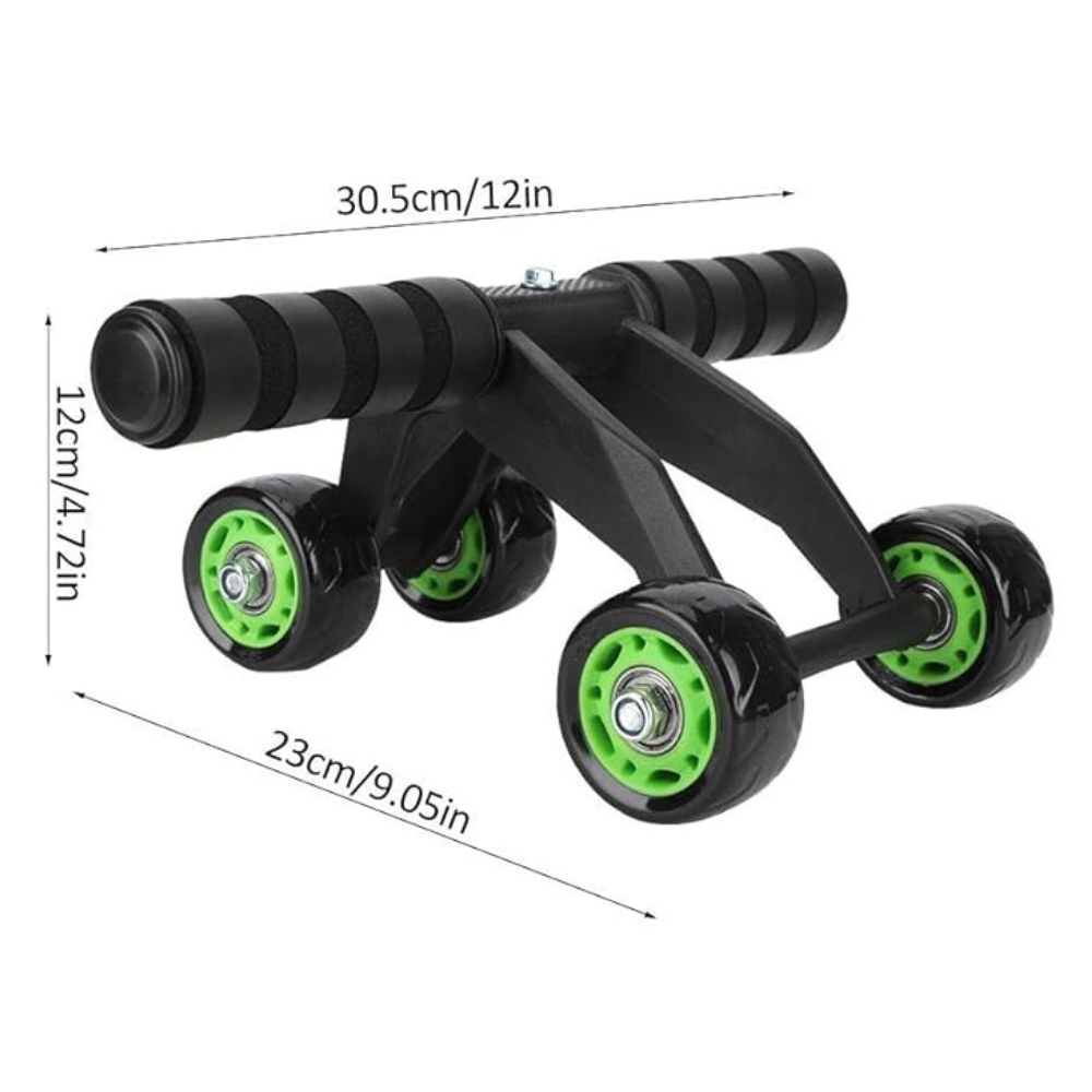 MF 4-Wheel Abdominal Exercise Roller