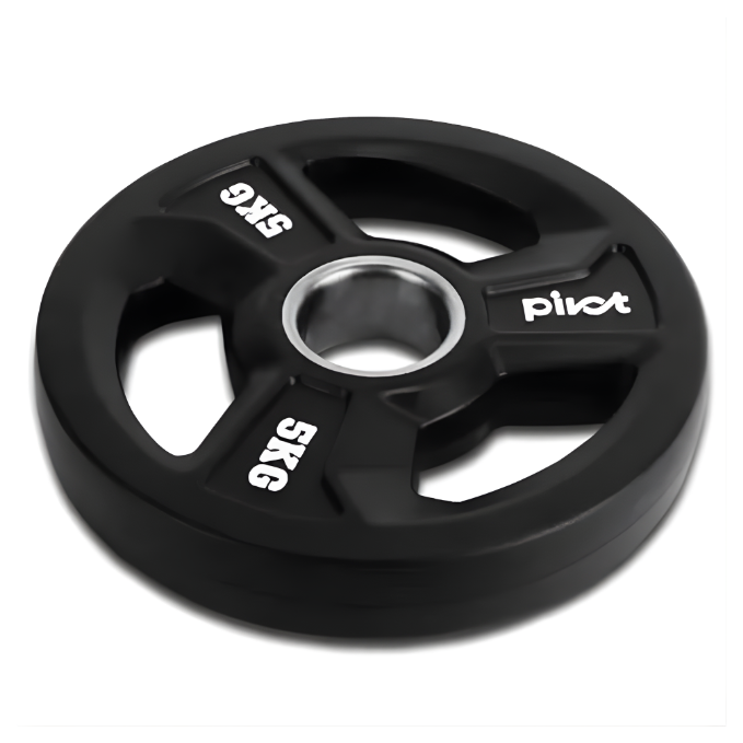 Ta Sport, Olympic Rubber Plate, P2470, Black 5 Kg