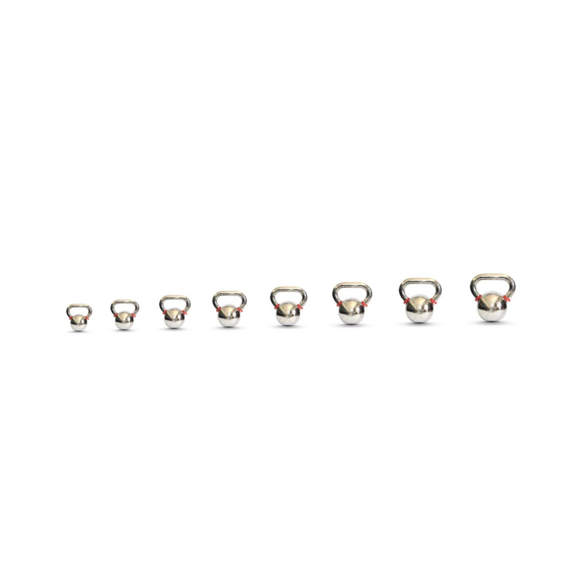 TA Chrome Kettlebell Combo 8 Piece (4 KG | 6 KG | 8 KG | 10 KG | 12 KG | 14 KG | 16 KG | 18 KG)