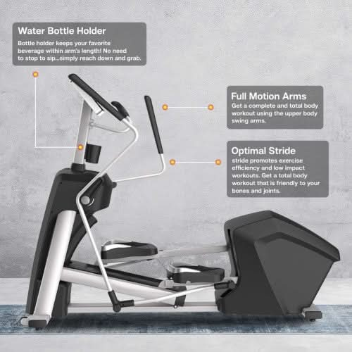 Sparnod Fitness Commercial Elliptical Cross Trainer, SET-480