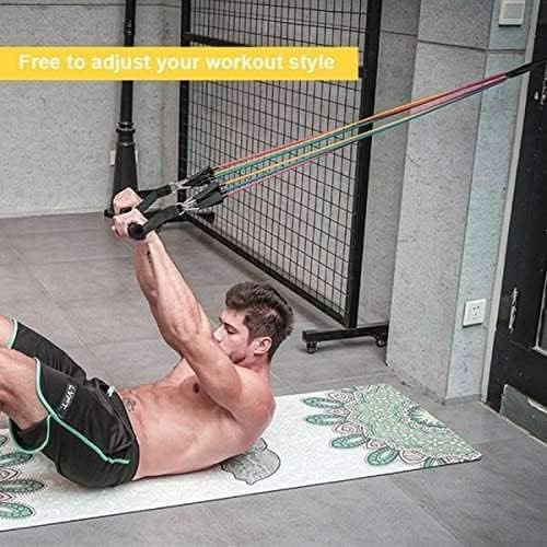Fitgenix 11-Piece Resistance Band Set | Workout Bands 