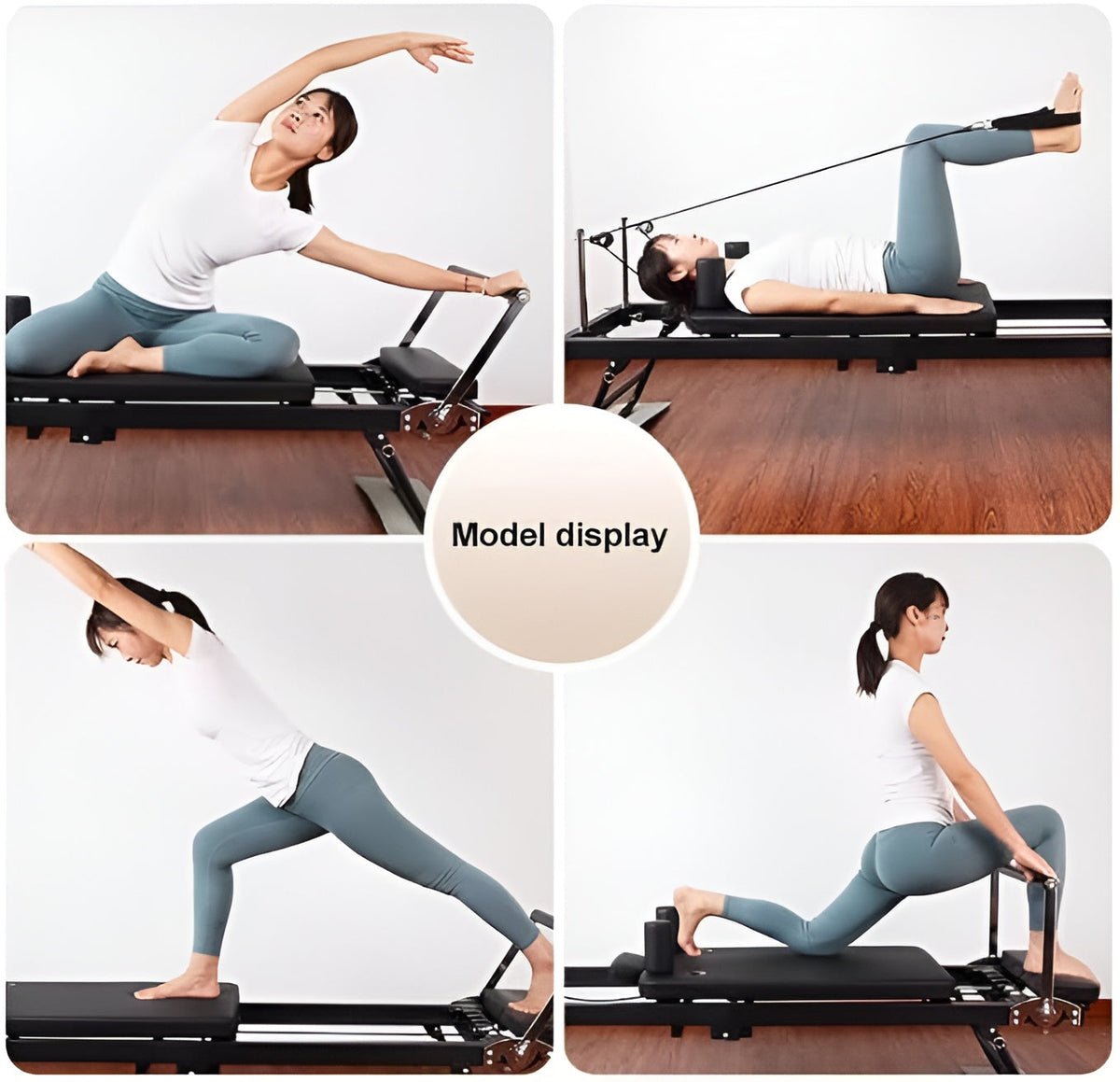 MF Foldable Pilates Reformer MF-0678 Home Pilates Machine
