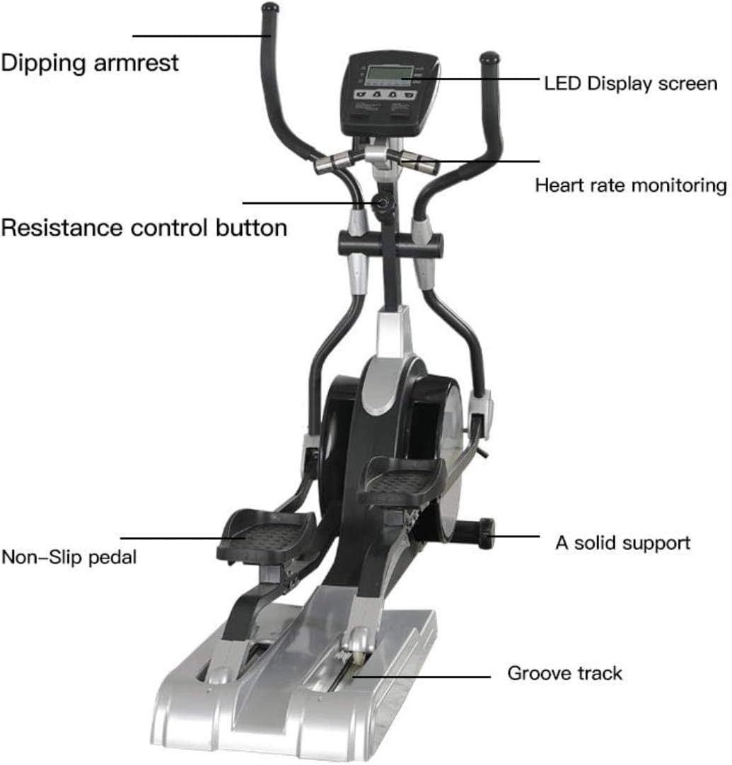 MF Commercial Elliptical Trainer BXZ-6500EA Self-Generating