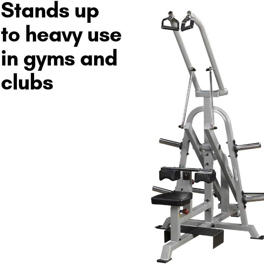 Body Solid LVLA Leverage Lat Pulldown – Plate-Loaded Back Trainer