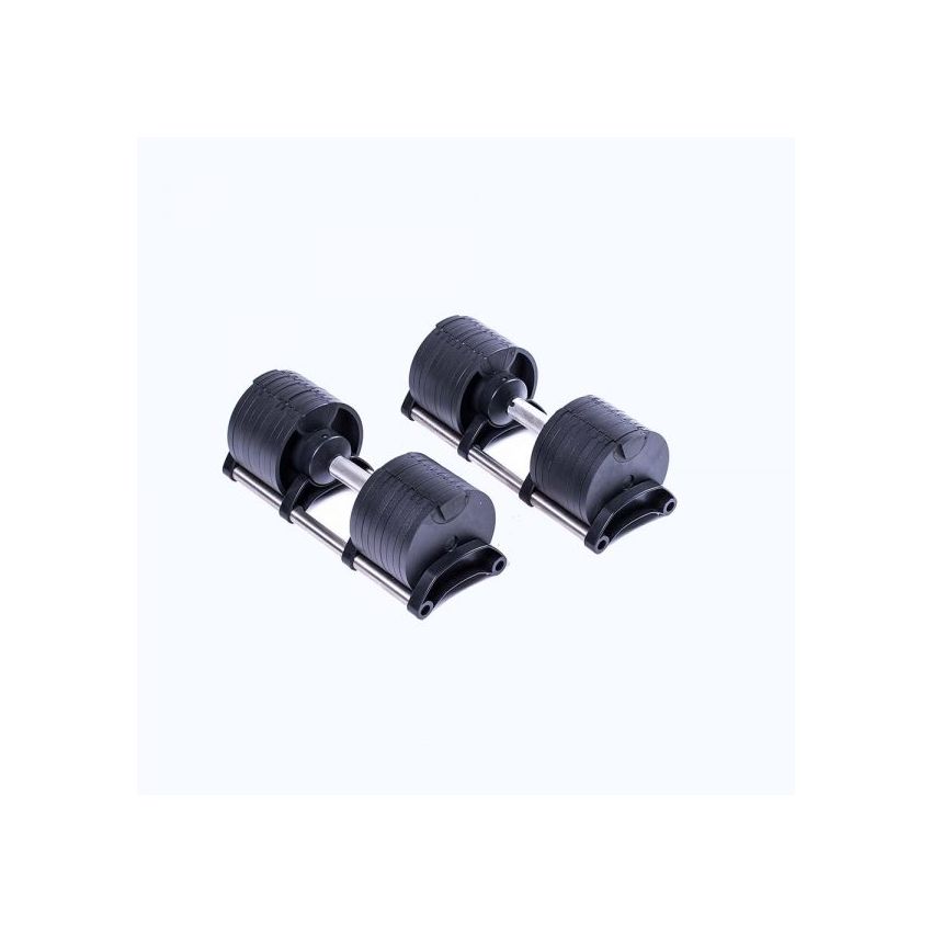 LIVEUP Adjustable Dumbbell Set with Rack, 20 kg, CS8006