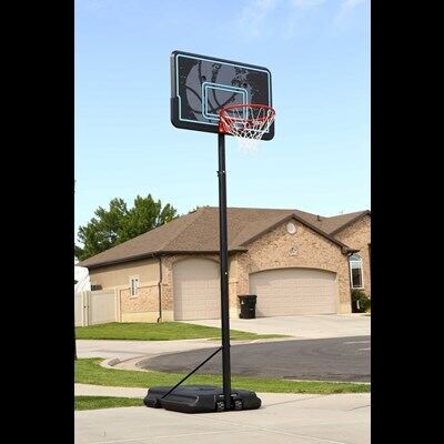 Lifetime 44 Inch Impact Portable Adjustable Basketball Hoop