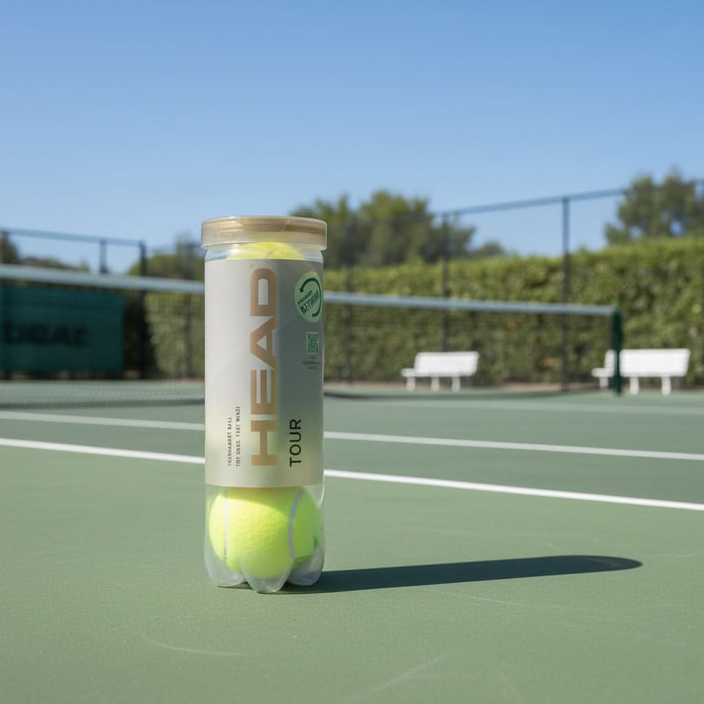 HEAD Tour Tennis Balls – 2x4B Pack (8 Balls)