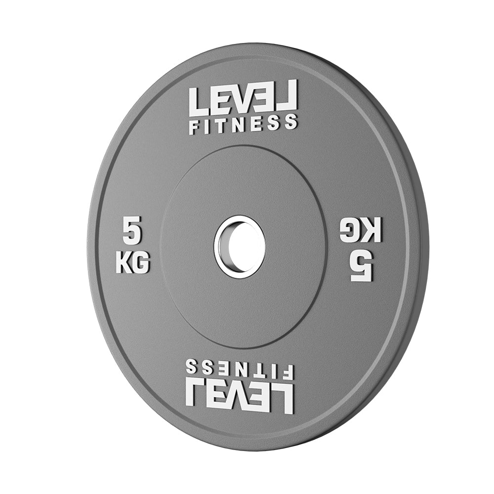 Level Fitness Color Bumper Plates 5 Kg to 25 Kg