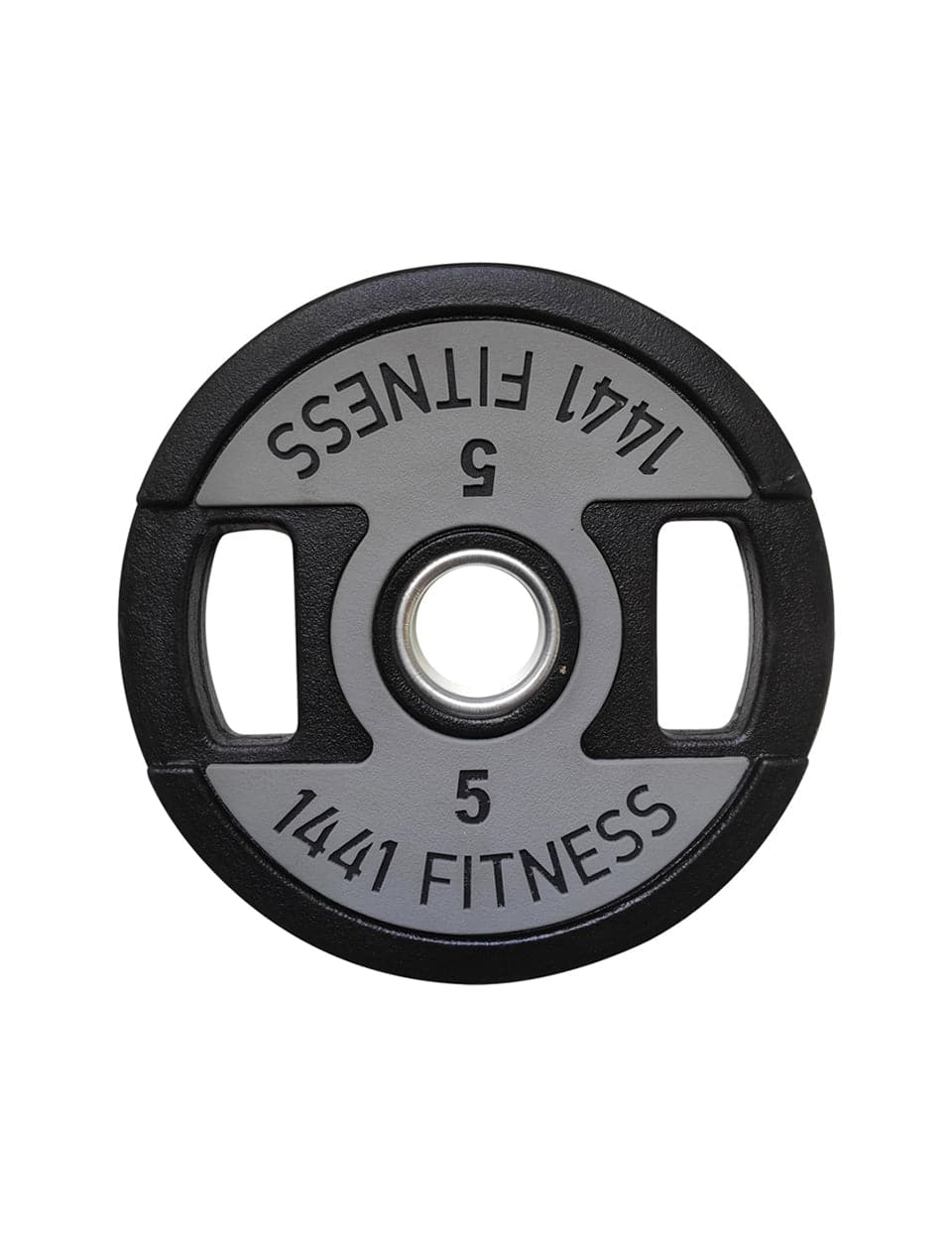 Combo | 1441 Fitness 6 Ft Olympic Barbell With Dual Grip Olympic Plates Set | 60 Kg Set - Athletix.ae