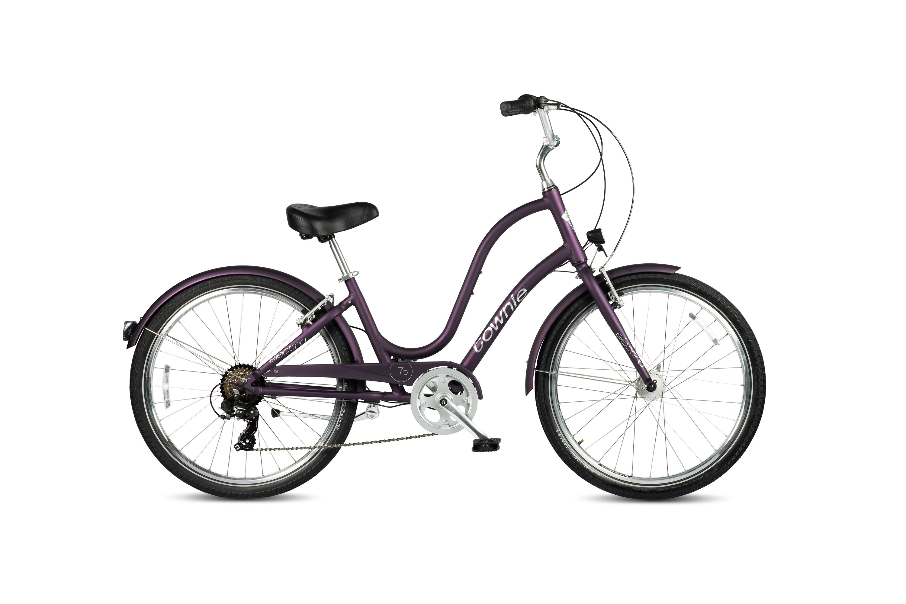 Electra Townie Original 7D Step-Thru Bike Purple