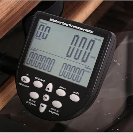 WaterRower Walnut Rowing Machine with S4 Monitor – Premium Wood Row Trainer