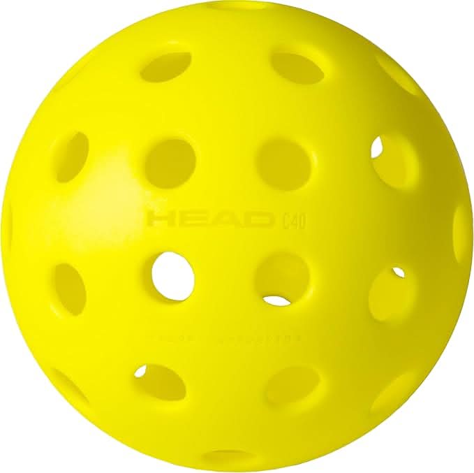 HEAD Championship 40 Outdoor Pickleballs – 3 Pack