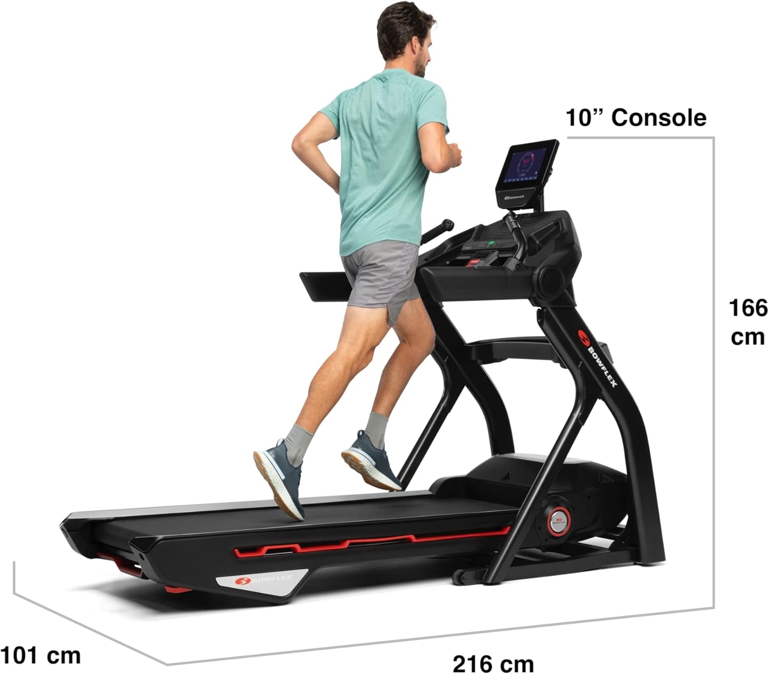 Bowflex Treadmill 25 | Incline Treadmill 15 Levels With 10'' HD Touch Screen