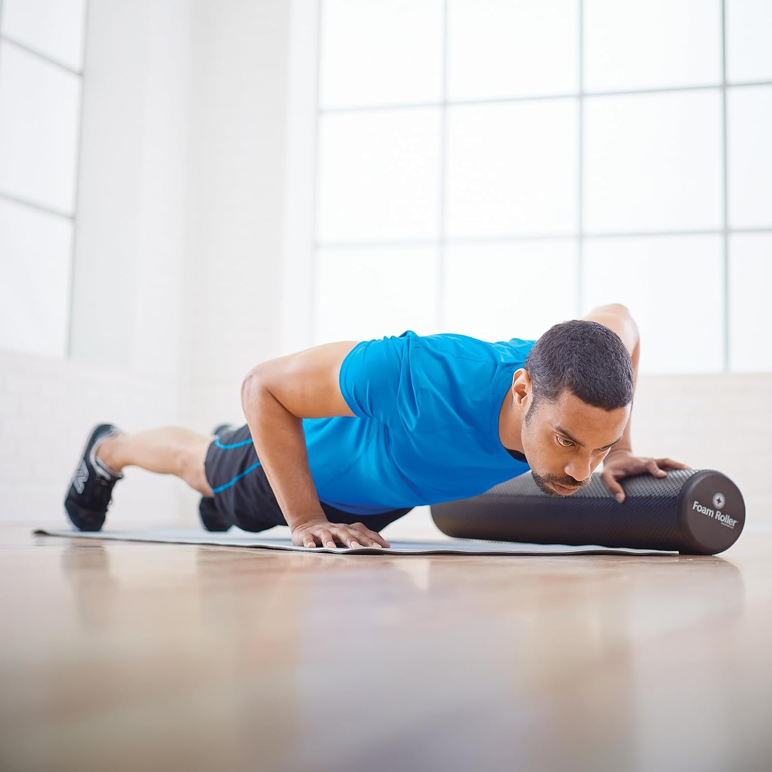 Merrithew Foam Roller™ Deluxe - 36 inch (Black) for Pilates, ST-06091