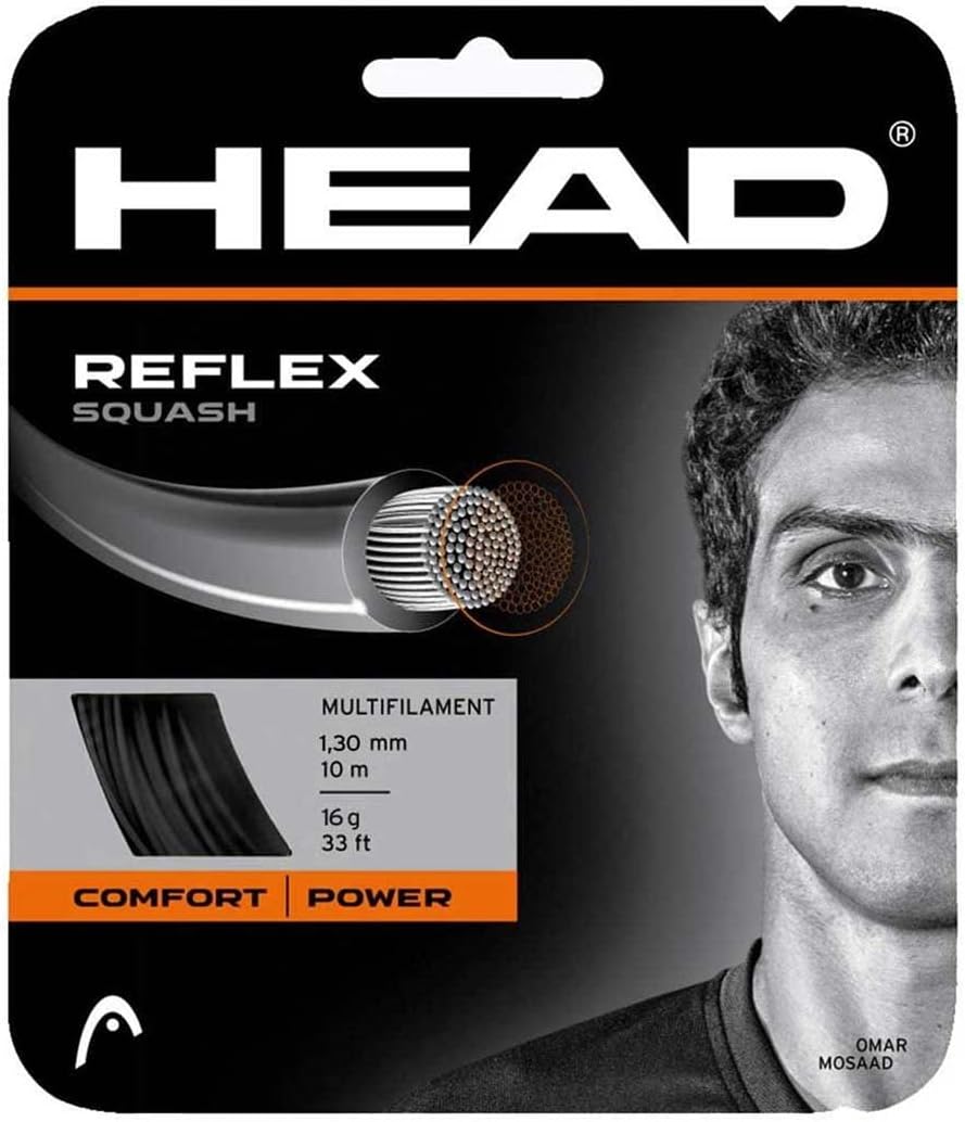 Head Reflex Squash (set)- String, Black