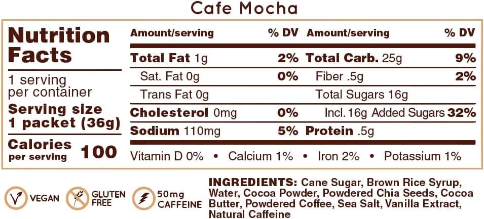 Huma Chia Energy Gel - 9 count x 43g - 21gr Carbs, 105mg Sodium, 100% All Natural, Vegan, Gluten Free, Caffeine Free, No Stomach Problems, Great Taste, Easy Digestion