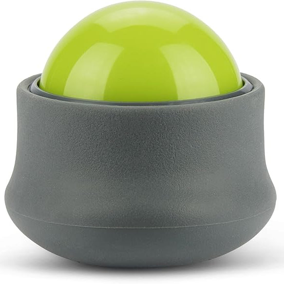 TriggerPoint Performance Handheld Massage Roller Ball, Green/Grey