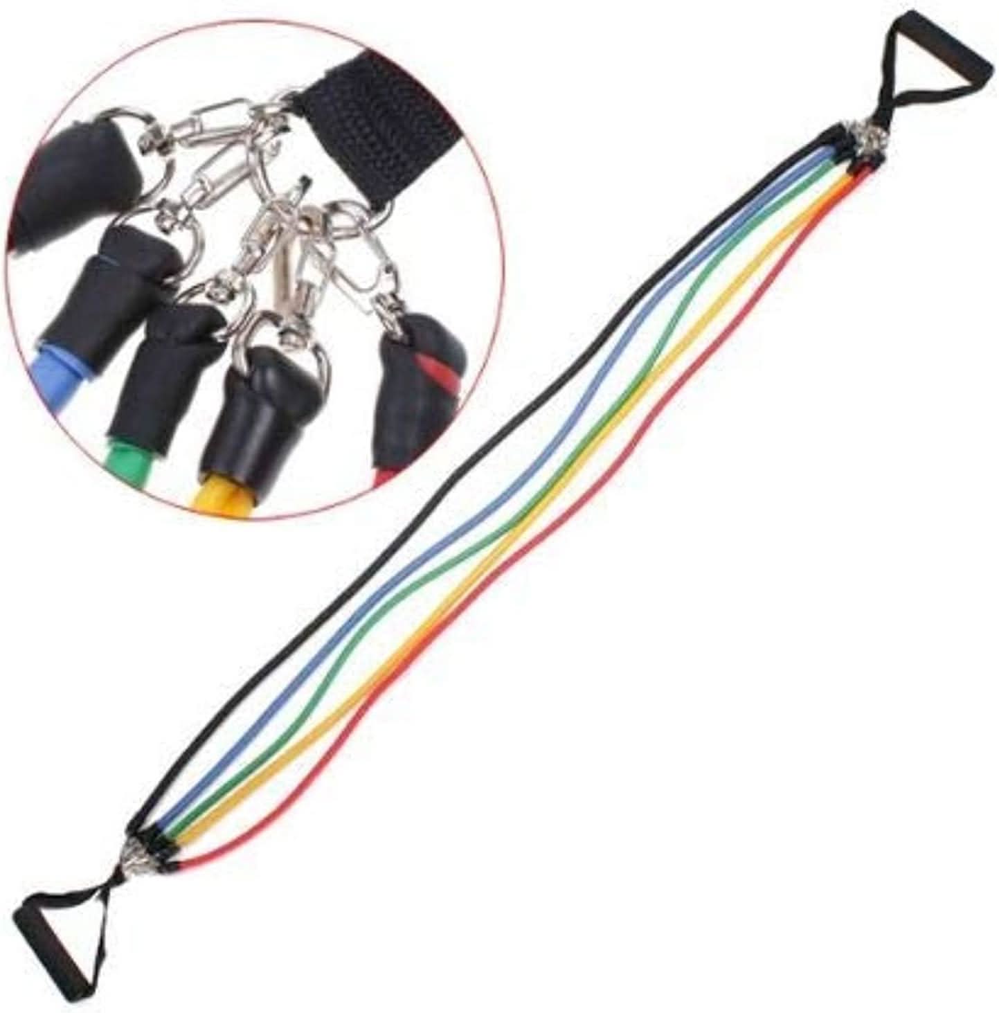 Fitgenix 11-Piece Resistance Band Set | Workout Bands 